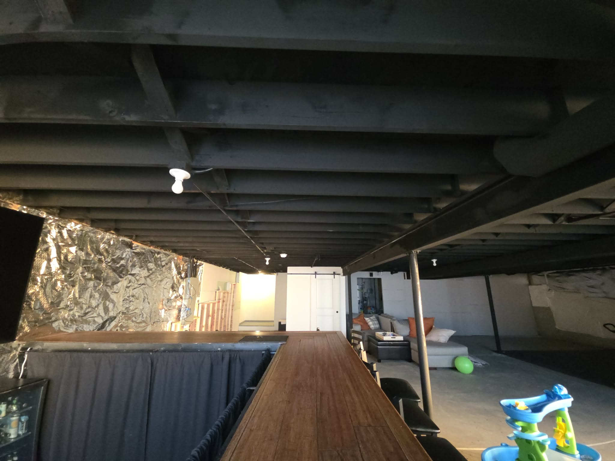 Basement after 4