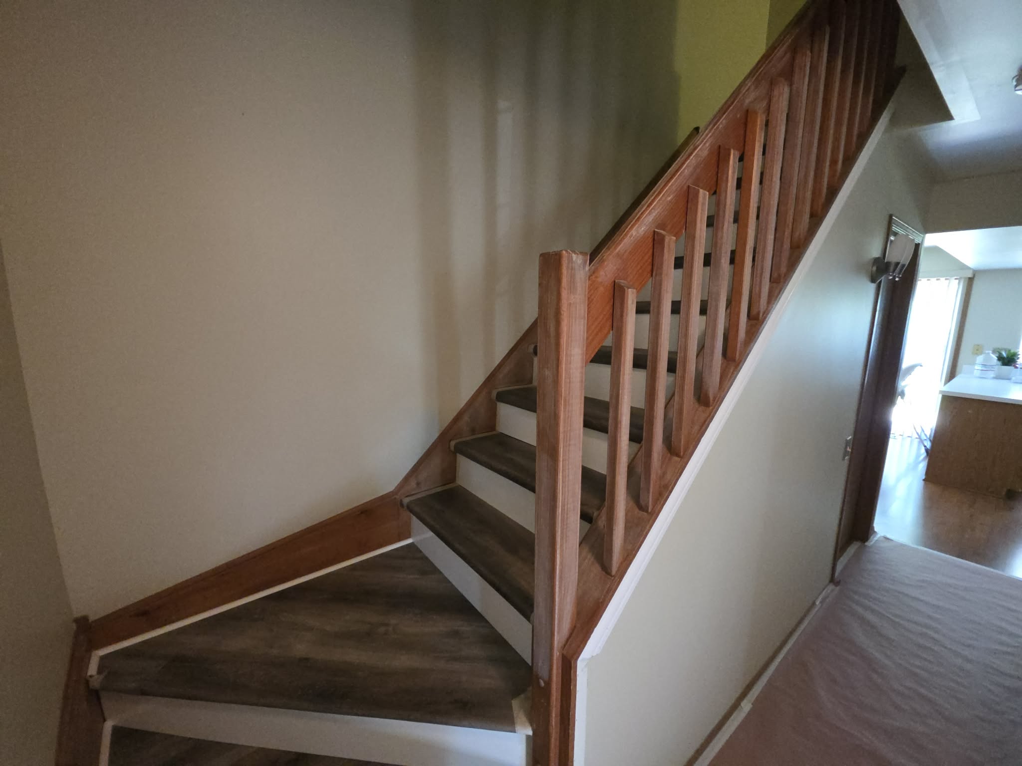Big staircase — before