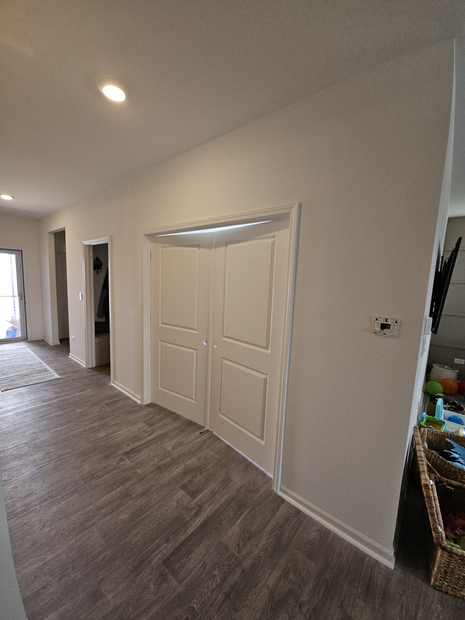 Doors installed