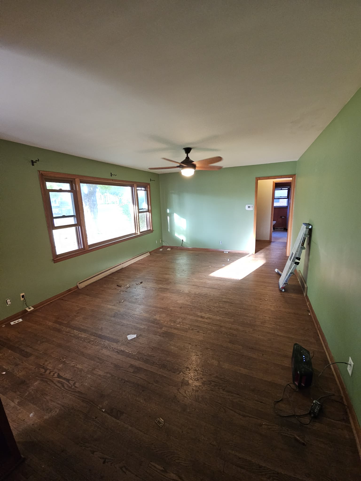 Green room — before