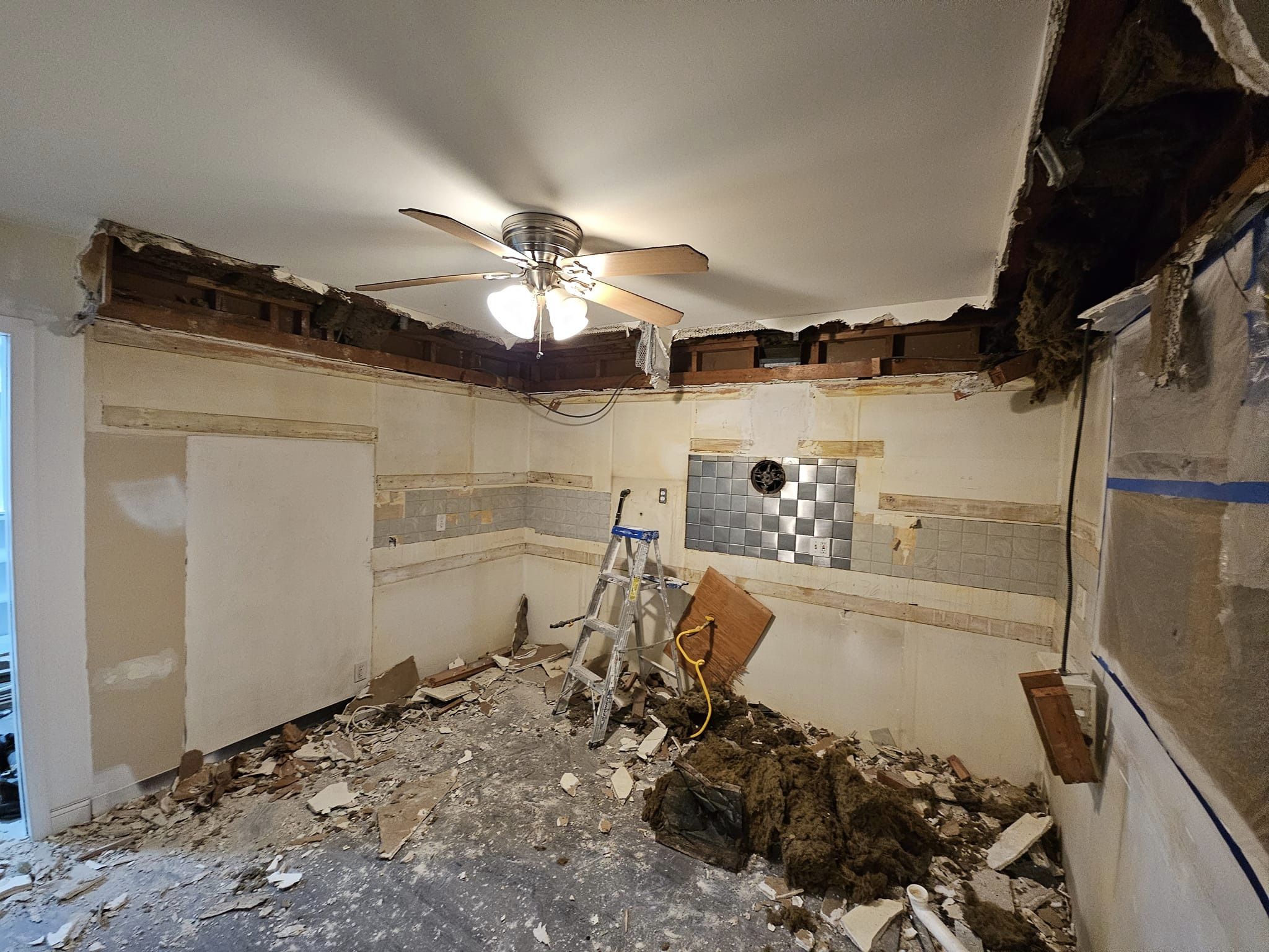 Kitchen — before
