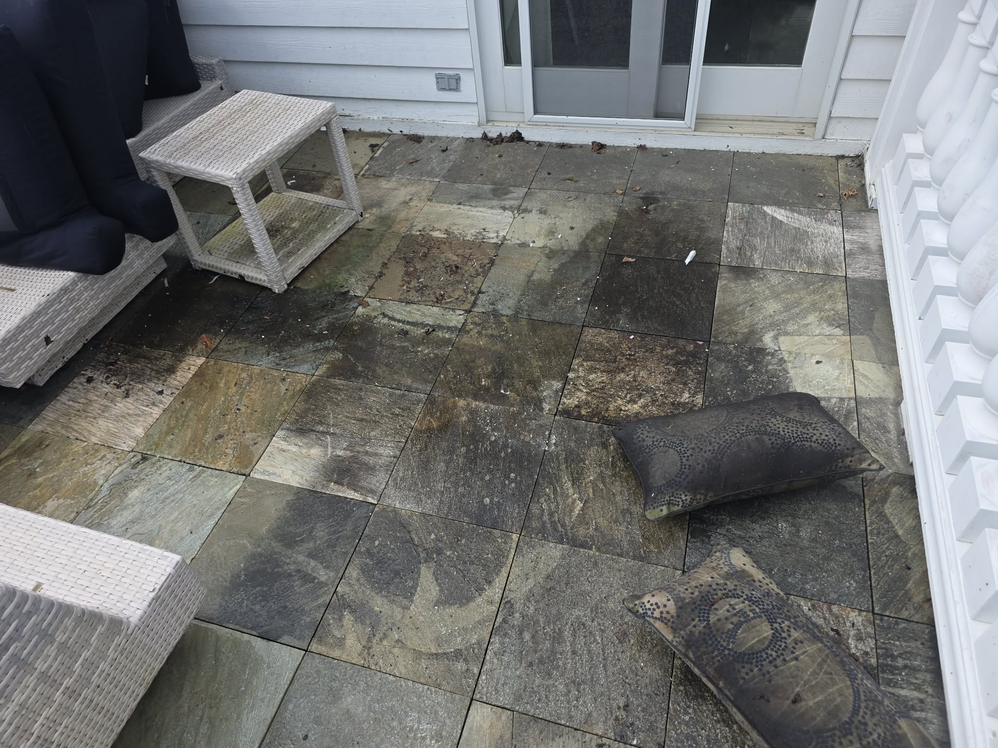 Exterior — before