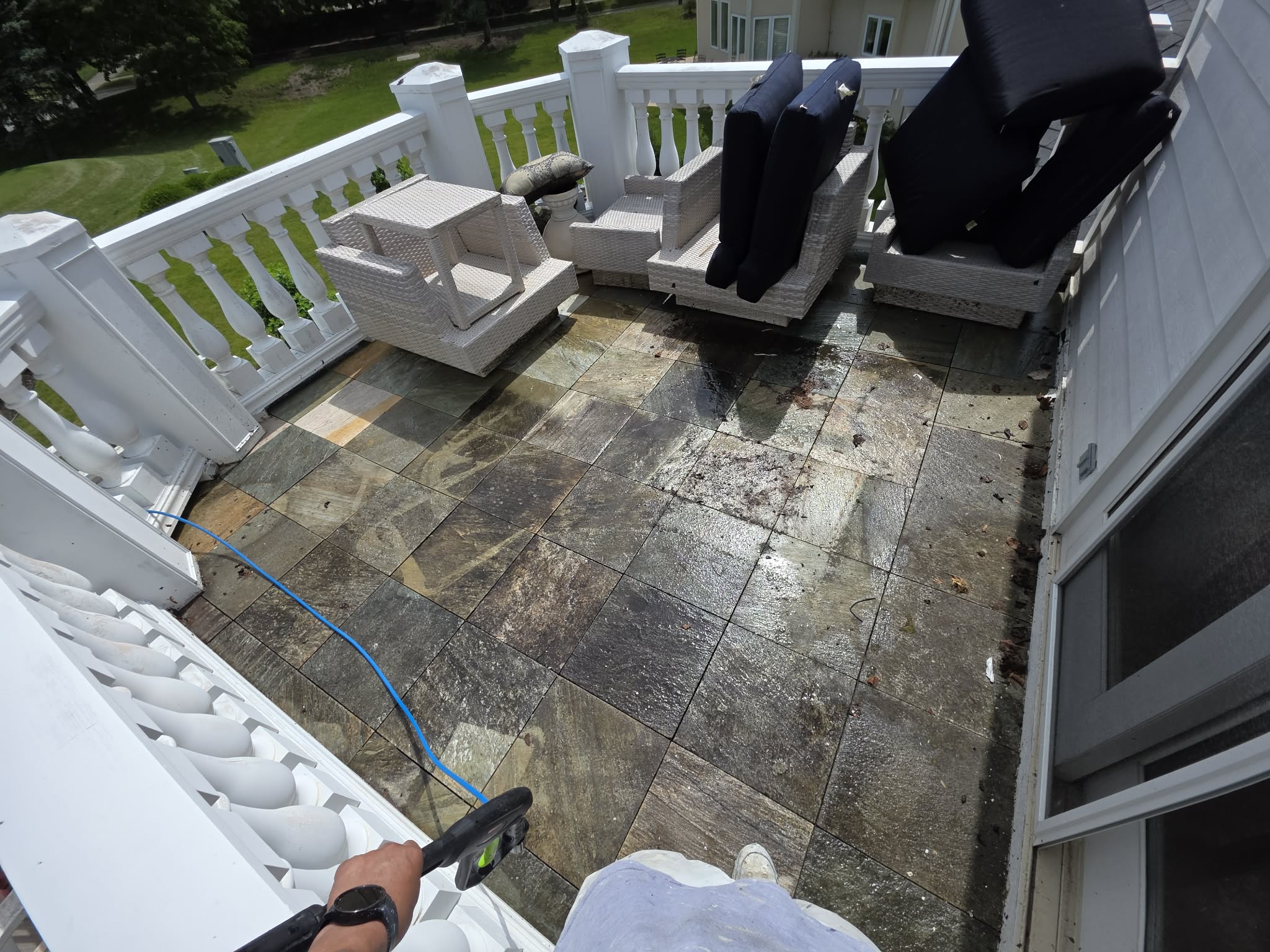 Exterior — in progress
