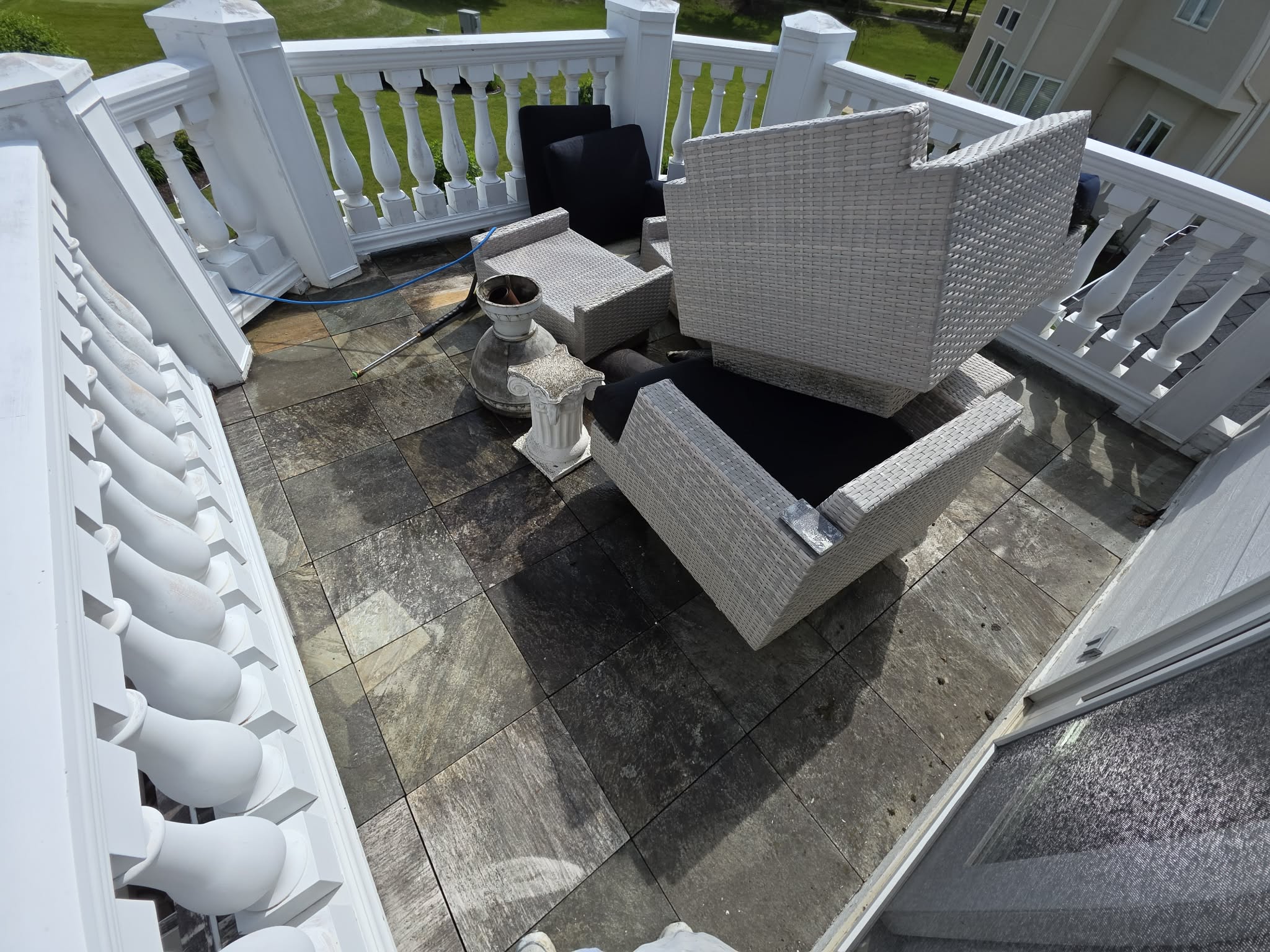 Exterior — in progress