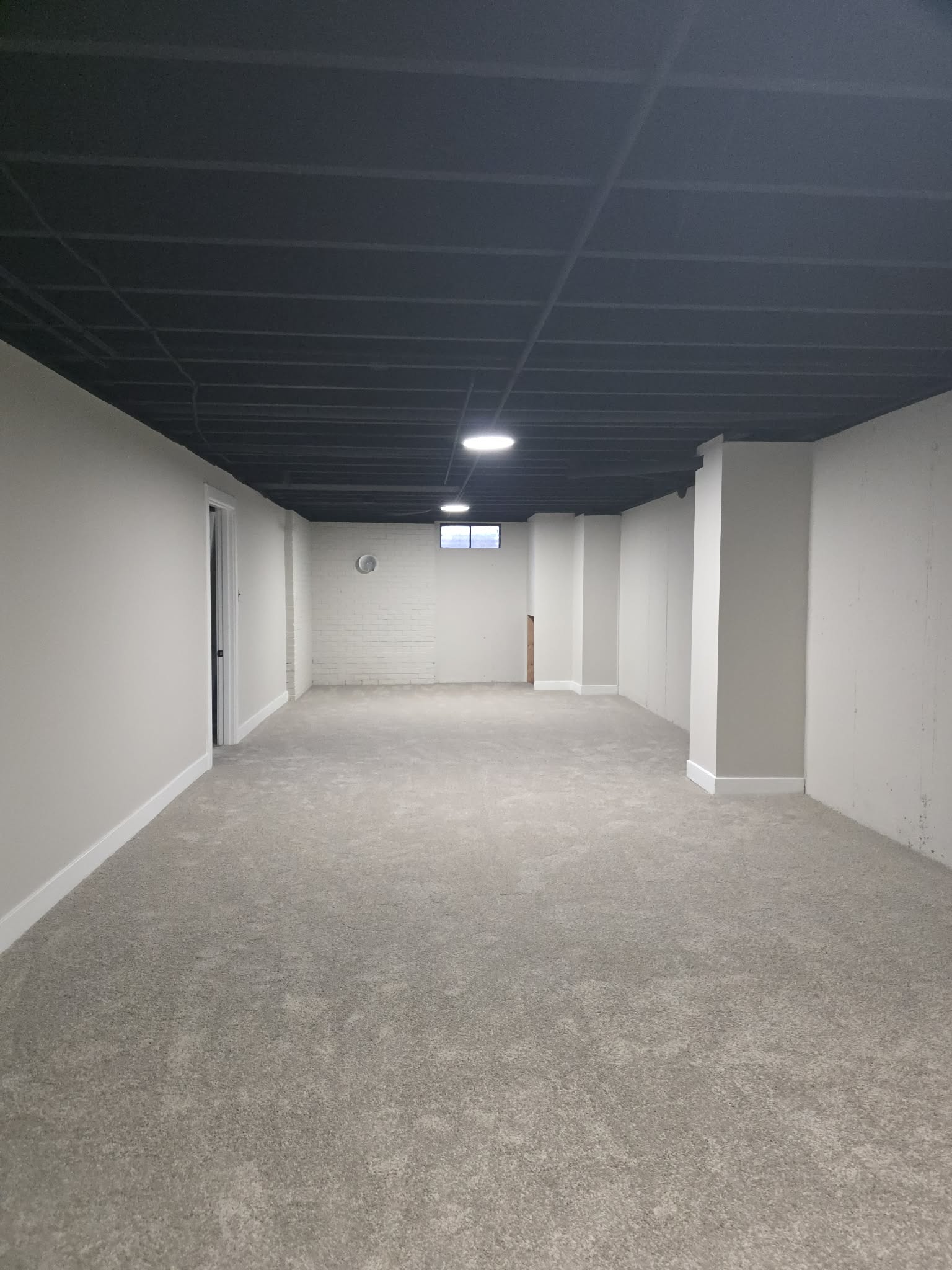 Small basement — finished
