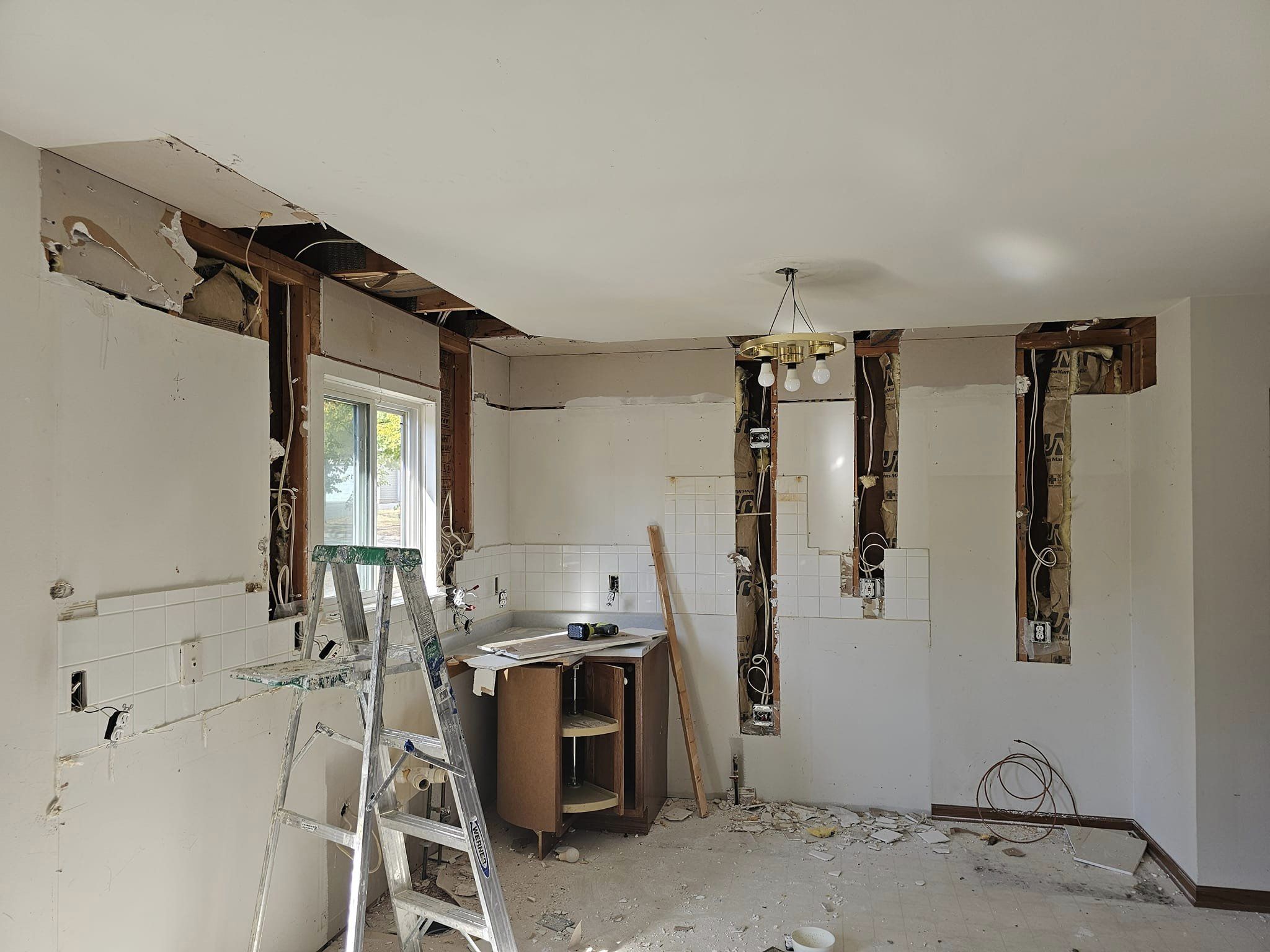 Kitchen — before