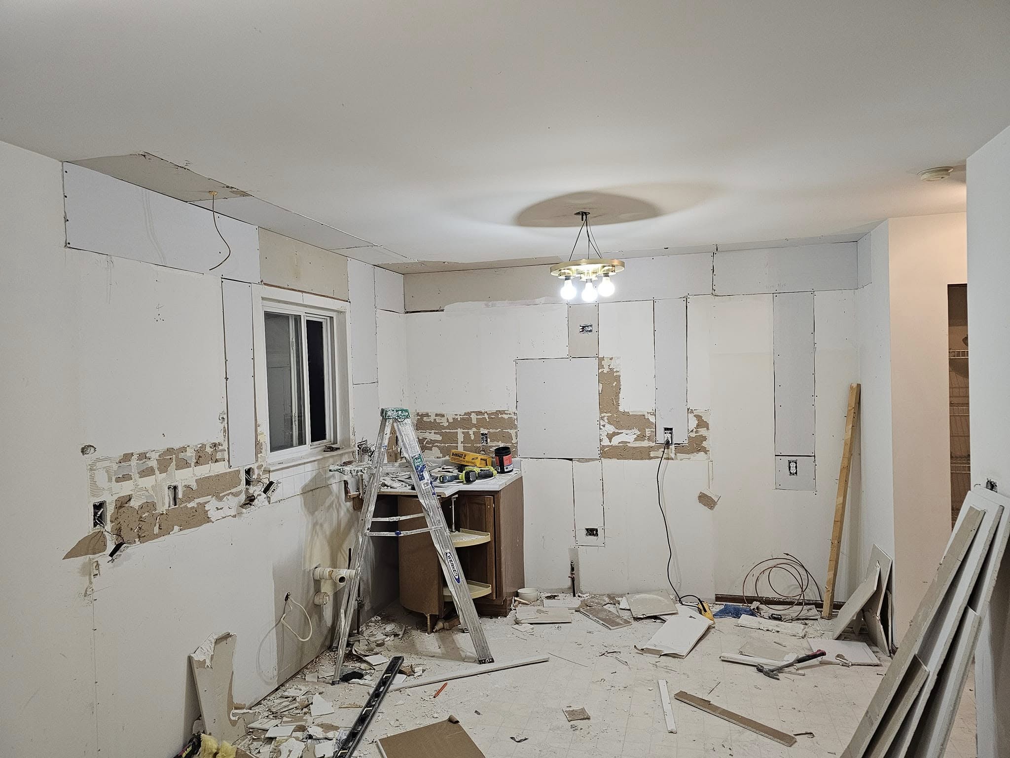 Kitchen — before
