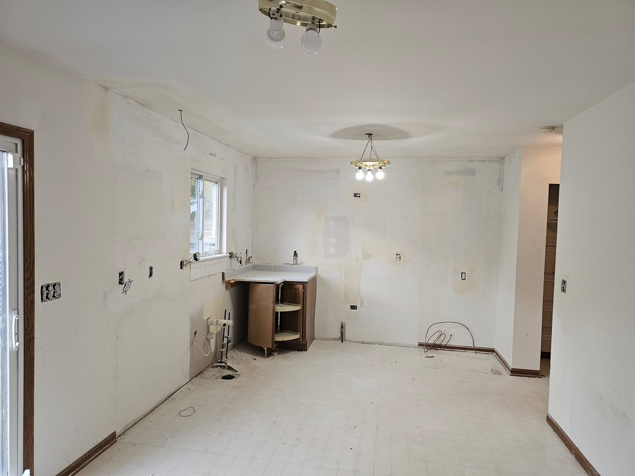 Kitchen — before